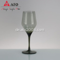 Ato grau gefärbte Gläser Champagner Weinglas Goblet